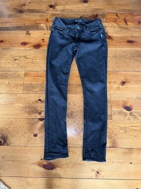 Silver Jeans Women's Black Skinny Stretch Jeans